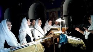 Воскрес из гроба  Тропарь на Утрени  Знаменный распев