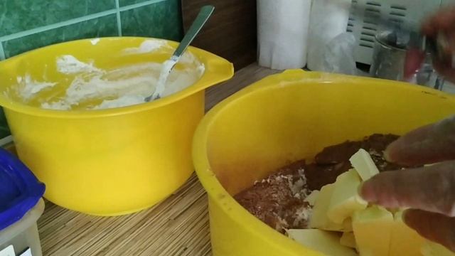 шоколадная ватрушка