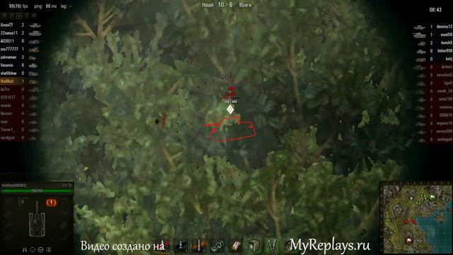 WOT: Тихий берег - СУ-76 - 5 фрагов смотреть онлайн