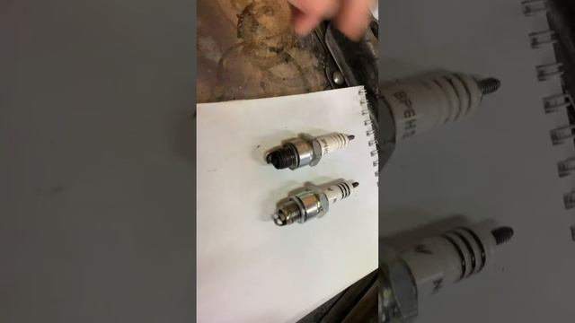 Свечи зажигания личный опыт для веломотора f50 60 72 80 и разговор про герметик
