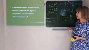 Решение задач на дроби и проценты