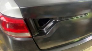 KIA RIO тянем заднюю панель. БЕЗ ЗАМЕНЫ ДЕТАЛИ.