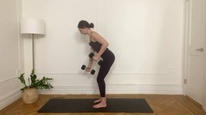 14 Minute SCULPT (back + biceps with heavy weights)