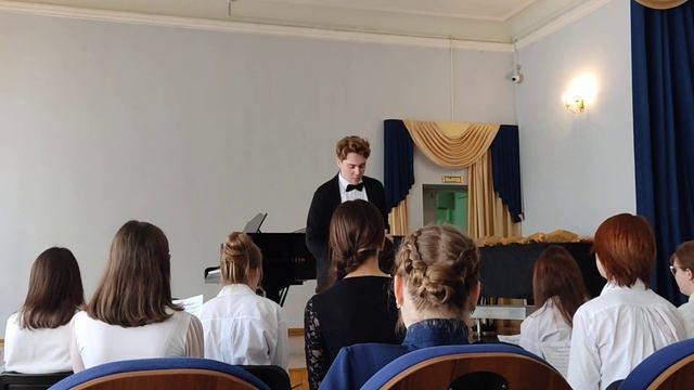 Работа с хором Павлов Филипп ( гос экзамен) смотреть онлайн