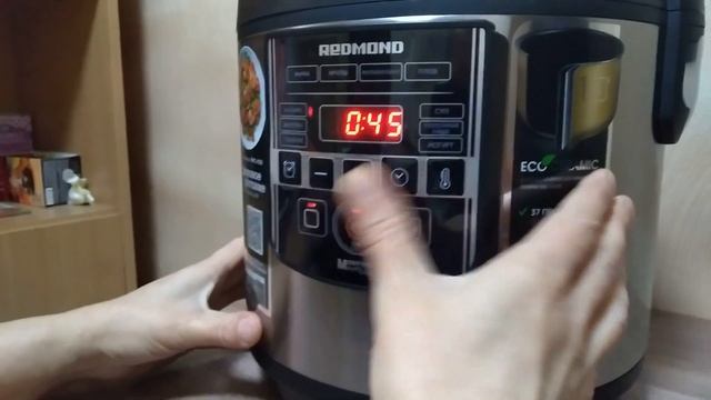 Как готовить овощи на пару в мультиварке Редмонд ?