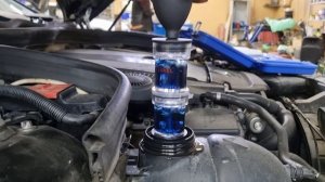 w212 271мотор. Газы в антифризе