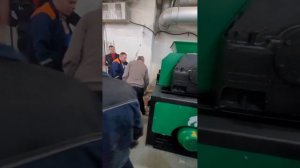 Шредер двухроторный ШДР 600 дробление макулатуры