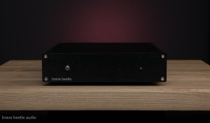 Транзисторный фонокорректор от уже популярного в России производителя brave beetle audio.