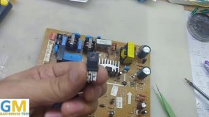 How to repair smps of daewoo fridge main board fr-s580cg/cr hindi and Urdu by gm electronics tech