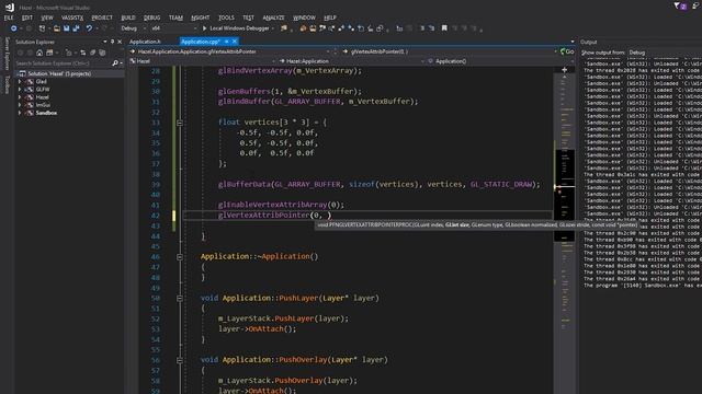 Our First Triangle! | Game Engine series смотреть онлайн