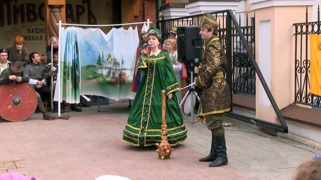 II межрегиональный "Слет богатырей и сказочных красавиц России" г. Ярославль "Алеша Попович Двор" смотреть онлайн