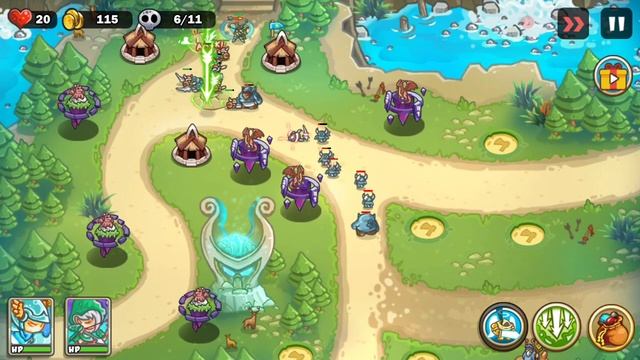 Kingdom Defense - Level 5 - Hard 3 Stars смотреть онлайн