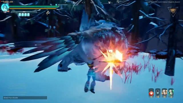 Dauntless no commentary - Skraev Solo (No damage) Hammer. смотреть онлайн
