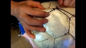 Как сшить мяч заводским швом?