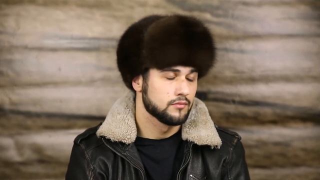 Интернет-магазин меховых шапок. Ушанка комбинированная из меха соболя и кожи.