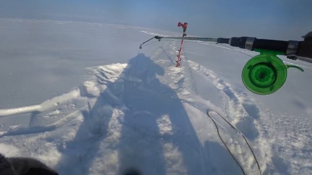 Порыбачили в мороз. В поисках активного окуня. Братское водохранилище. смотреть онлайн