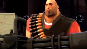 Team Fortress 2:YTP HEAVY WEAPONS GUY.