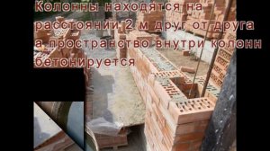 Кирпичный забор своими руками