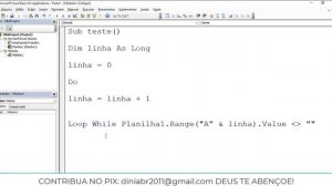 EXCEL VBA BÁSICO 2023 DO WHILE LOOP DO LOOP WHILE 2