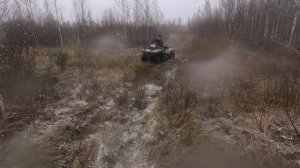 Новичок на охоте. В поисках живности и металла. Первый снег и застрявшие на болотах