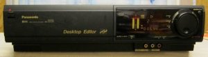 Panasonic AG-1980P S-VHS SVHS Super VHS видеомагнитофон VTR с редактором TBC PRO-Япония-1987-год