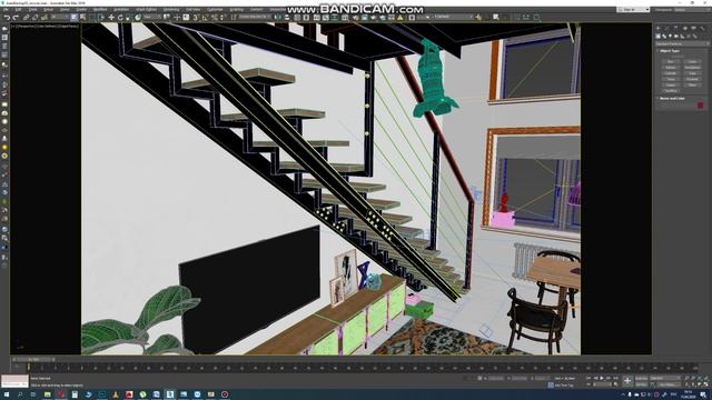 3D-визуализация Антресольного этажа
