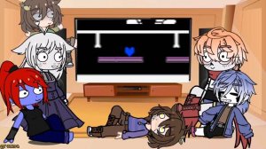 Персонажи из Undertale реагируют на Bad time trio