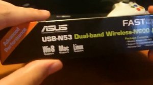 Unboxing WiFi de doble banda Asus N600