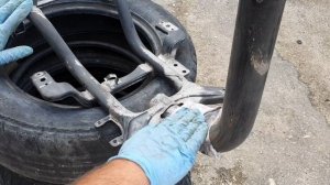 #2 Yamaha Jog - покраска рамы