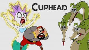 Cuphead #4 - ЭТО НЕРЕАЛЬНО. Один из сложных боссов в игре