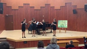 E. Magalif “Fantomas” for flutes, clarinet and piano