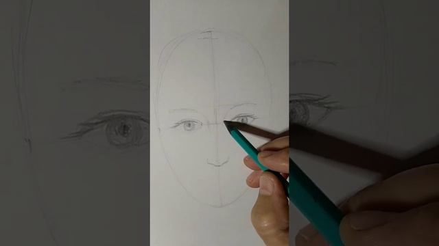 Как нарисовать портрет, быстро и просто смотреть онлайн