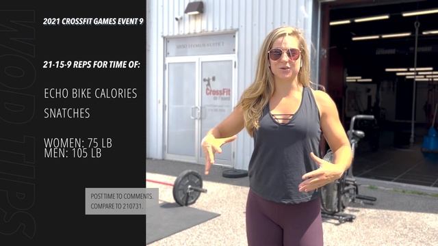 Echo Bike Snatch Workout: CrossFit 220730 смотреть онлайн