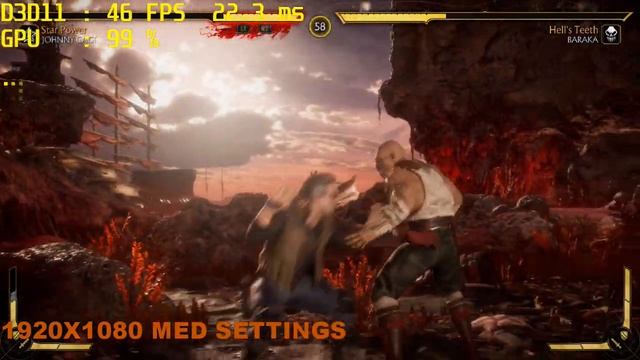MX 350 | MORTAL KOMBAT 11 - Gaming