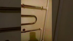 Как повесить полотенцесушитель легко и просто!