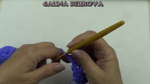 Узор для шали с соломоновыми петлями и пышными столбиками   Crochet pattern for shawls