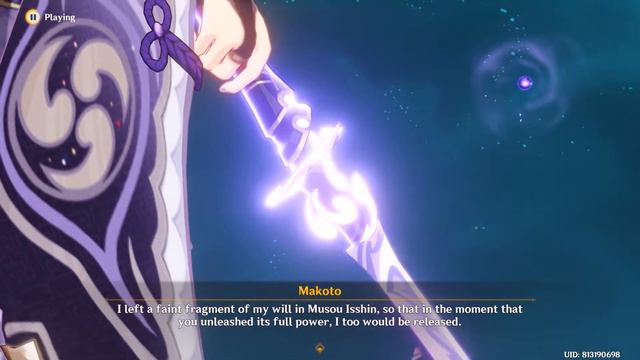Raiden Ei bid farewell to Raiden Makoto | Genshin Impact