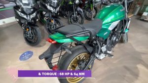 Kawasaki Z650 RS 2022 🔥| Retro Style Motorcyle | Green Colour | India Review