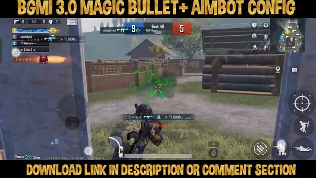 BGMI 3.0 MAGIC BULLET||BULLET TRACK ||AIMBOT ||NO RECOIL ||CONFIG FILE ||AIMSSIT