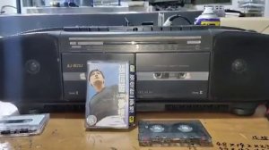 Akai aj-w252s boombox casstte tape recorder