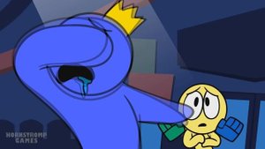 [РУССКАЯ ОЗВУЧКА] Радужные друзья  - Что действительно случилось с глазом Синего!