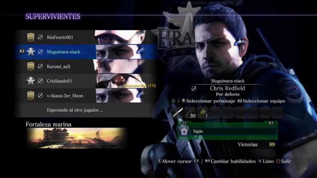 #Re6 Resident evil 6  #PiersNivans Buenos dias Gg
