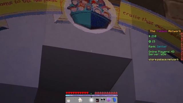 Dead inside at Disney World | Minecraft Magic Palace server смотреть онлайн