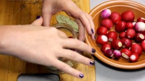Маринованная редиска на зиму.
