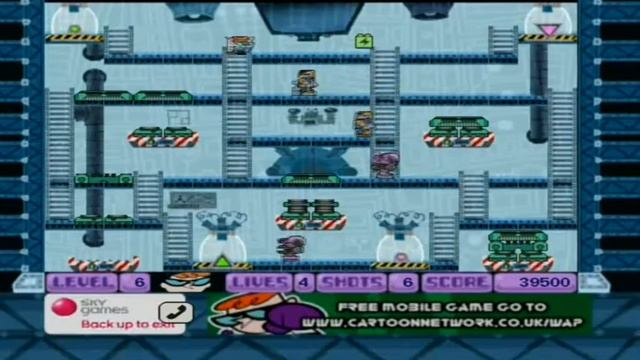 Sky Interactive Games Dexters laboratory Robot Rampage Part 1 смотреть онлайн