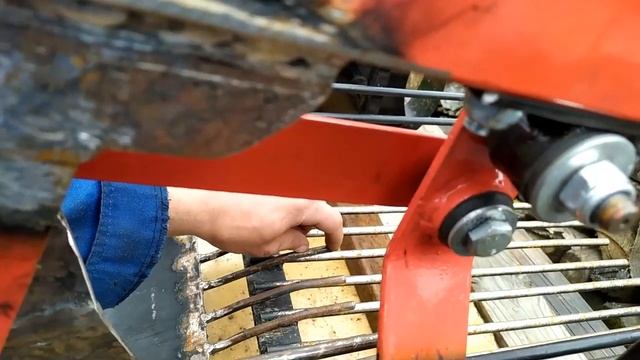 Доработка Каменской картофелекопалки КМ-1