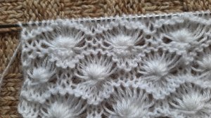 Великолепный узор для летних кофточек, топов,  детских изделий.