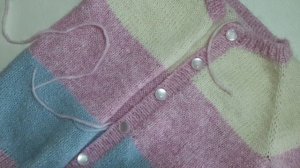 ПОДРОБНЫЙ МАСТЕР КЛАСС. Вяжем детский кардиган (кофту) спицами. ВЯЗАНИЕ. ЧАСТЬ 2 Рынашко