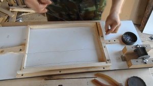 ПОЛНАЯ СБОРКА ПЧЕЛИНЫХ РАМОК \\ Сверление \\ Натяжка проволоки \\ НАВАЩИВАНИЕ