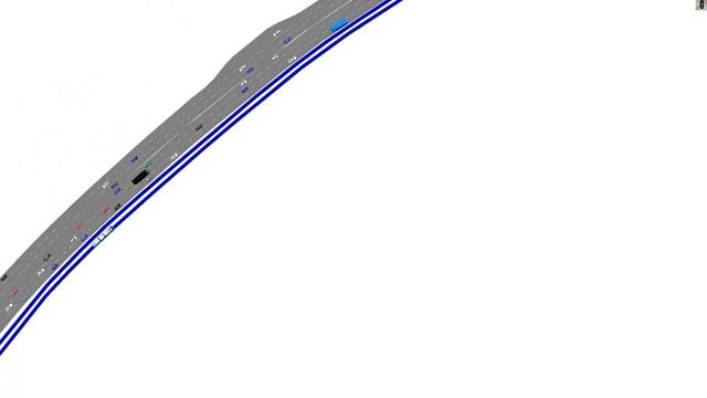 участок Шоссе Космонавтов от ул. Промышленная до ул. Свиязева,проект4,вечерний час пик смотреть онлайн